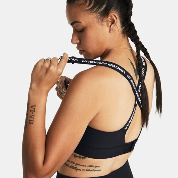 Under Armour Women’s UA Infinity High Zip Sports Bra (Size: XL)(NWT) - Picture 3 of 14